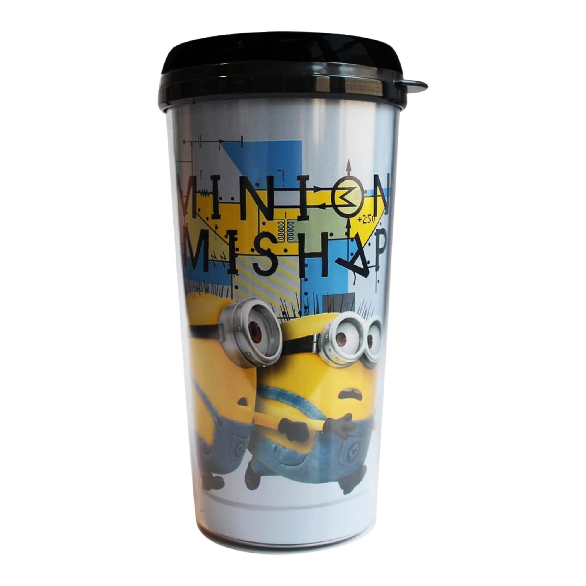 "Silver Buffalo - Despicable Me ""Minion Mishap"" 16 Ounce Plastic Travel Mug with Lid - Yellow" price history on PriceWatchPro