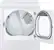 Alt View 9. LG - 7.3 Cu. Ft. Ultra Large Rear Control Electric Dryer with Sensor Dry and LoDecibel Quiet Operation - White.