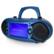 Angle. Emerson - Emerson 7” Bluetooth® DVD Boombox with AM/FM Radio & Stereo Speakers - Blue.