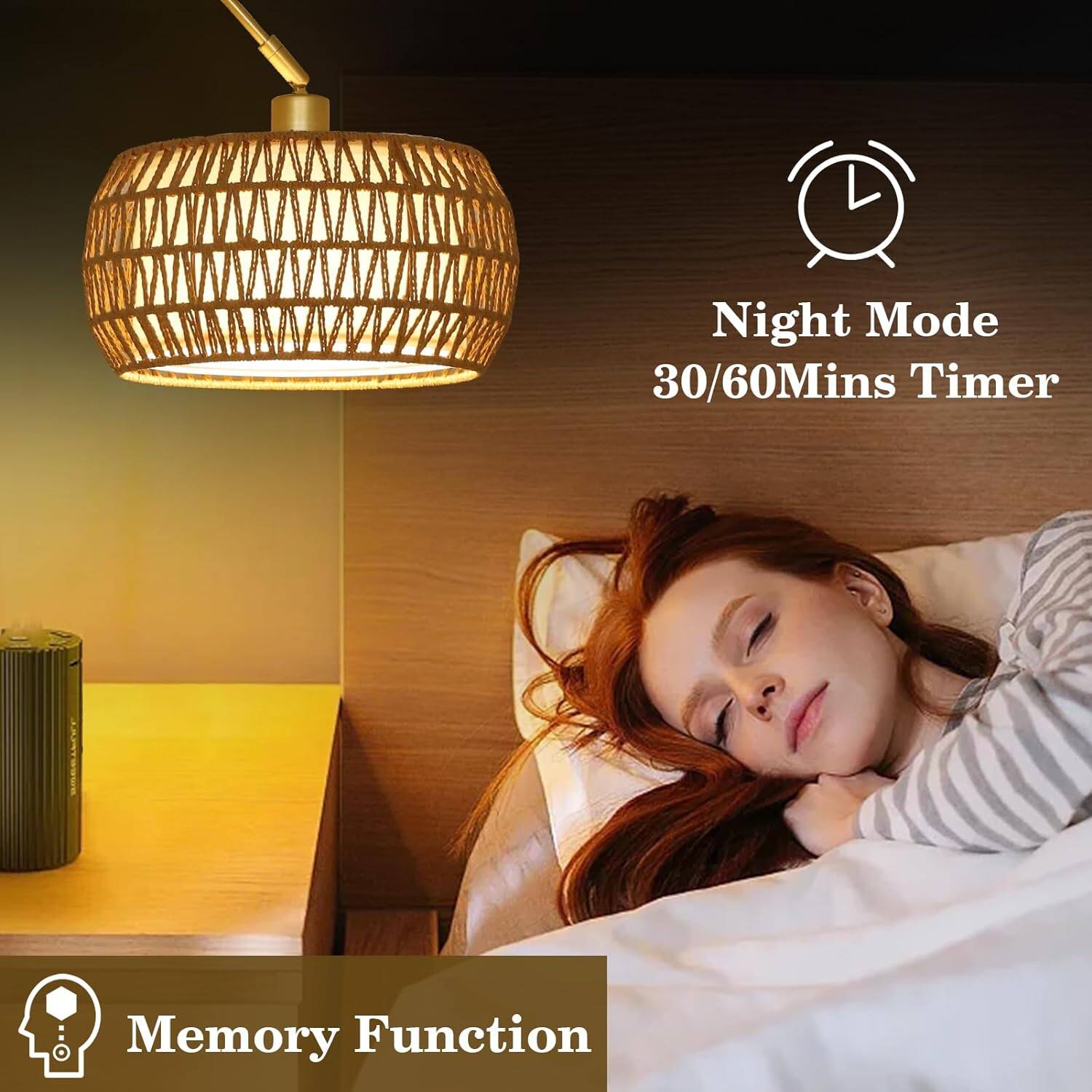 Night Mode  
30/60Mins Timer  
Memory Function