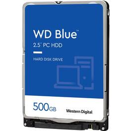 Western Digital - WD Blue WD5000LPZX 500 GB Hard Drive - 2.5" Internal - SATA (SATA/600) - 5400rpm