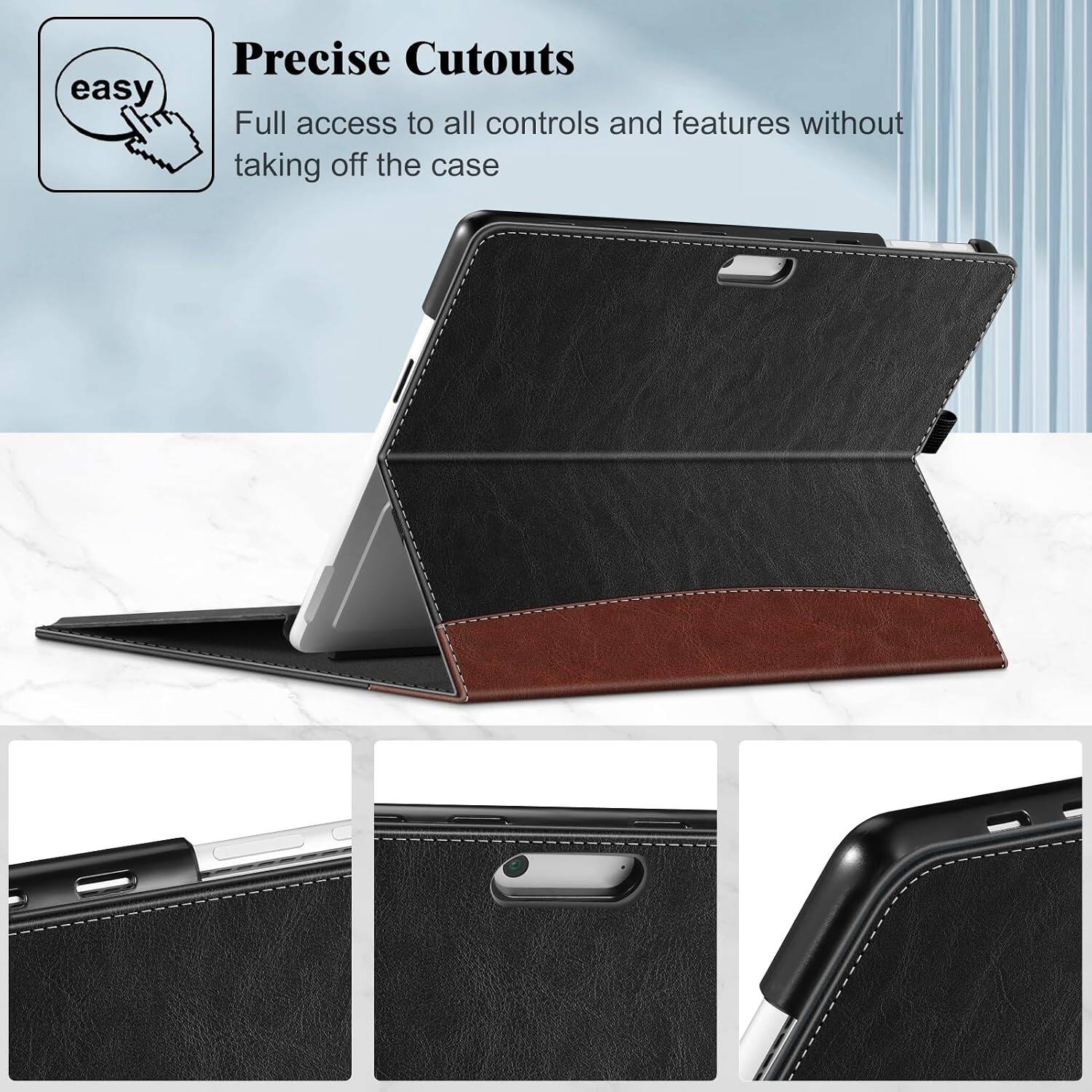 Precise Cutouts  
Full access to all controls and features without taking off the case