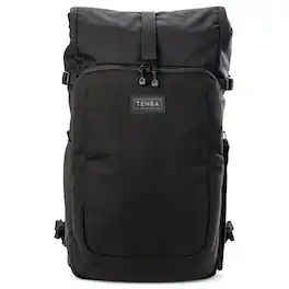 Tenba - Fulton V2 16L Backpack for Mirrorless or DSLR Camera with 5-7 Lenses and 16" Laptop, Black