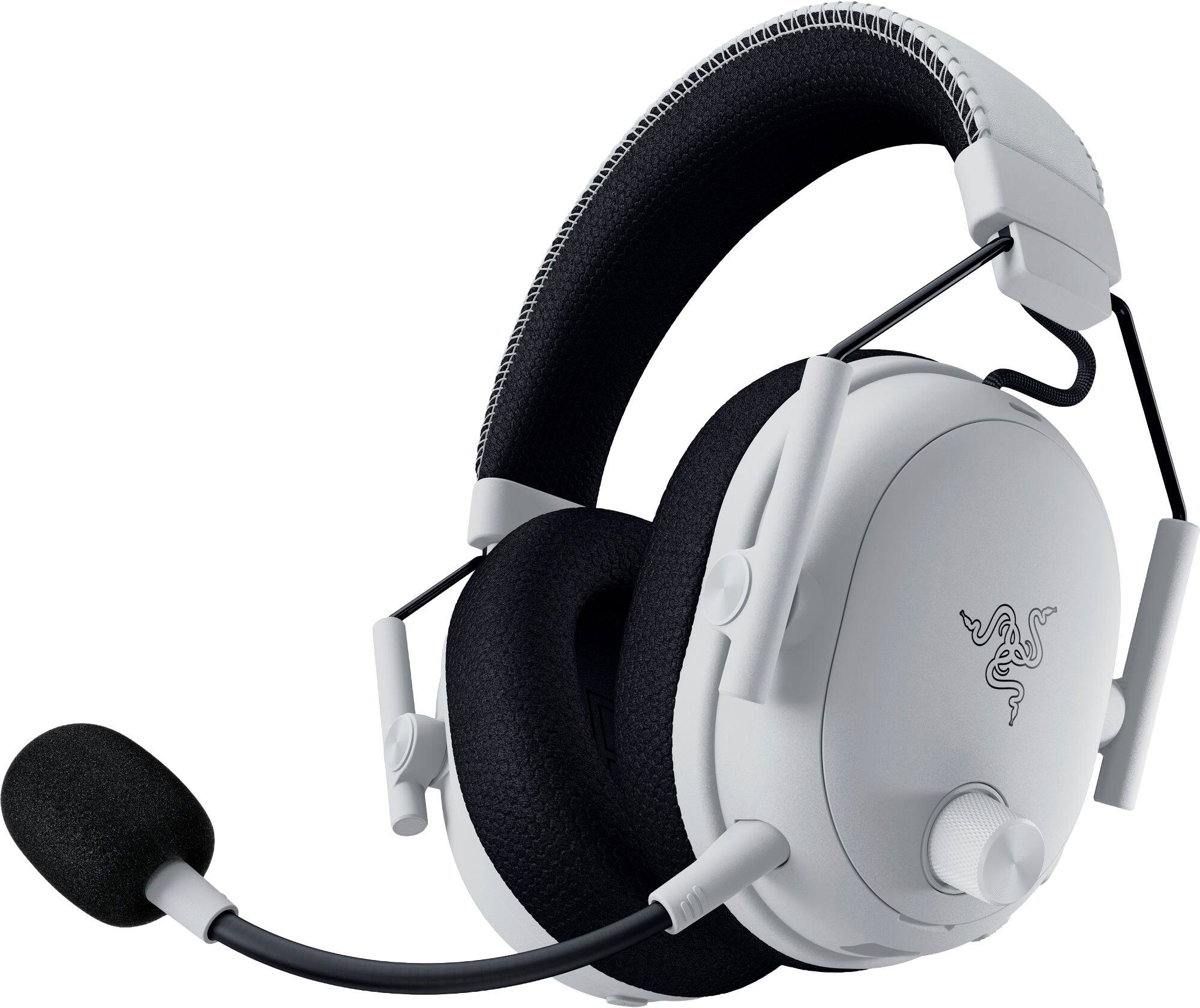 Alt View 8. Razer - BlackShark V3 Pro ANC Wireless Over-the-Ear Gaming Headset for PC, Mac, Playstation, Nintendo Switch, Smartphone - White.