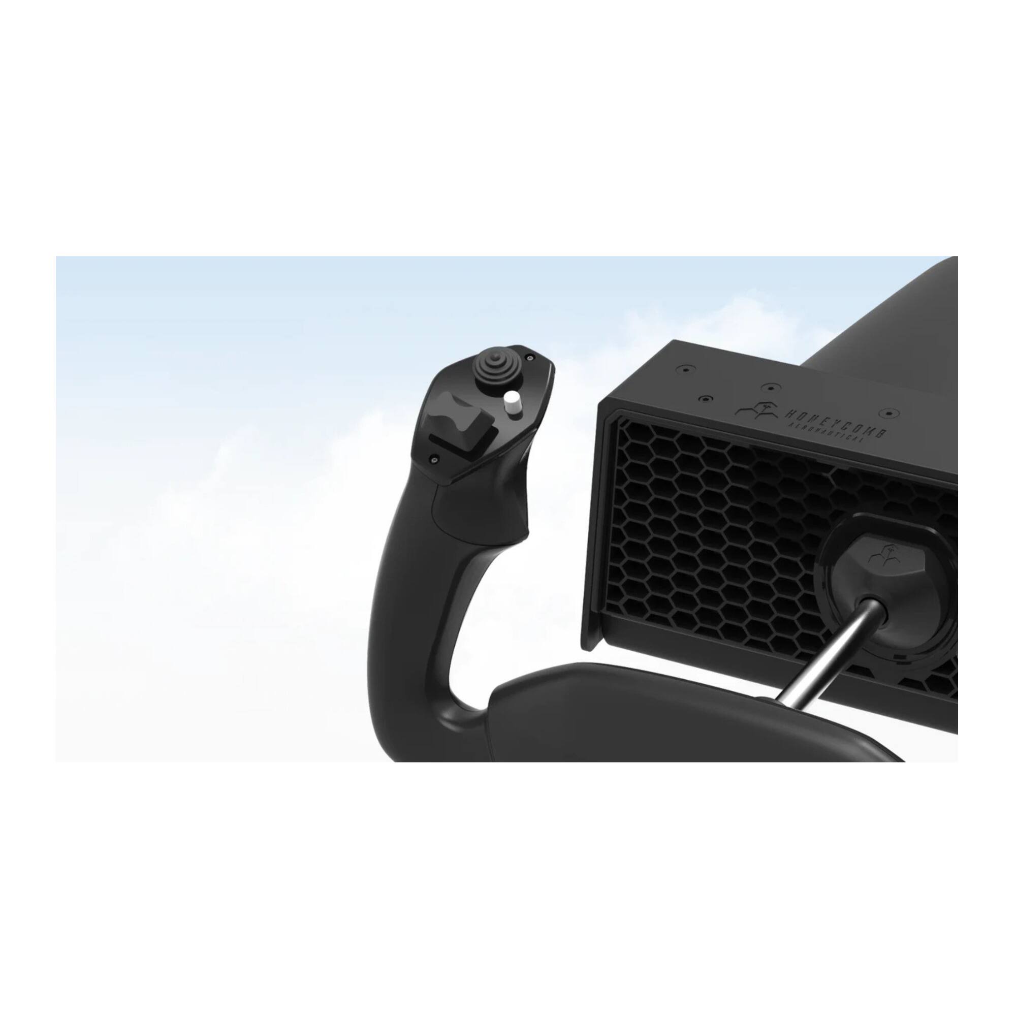 Left. Honeycomb Aeronautical - Honeycomb Aeronautical  Alpha Flight Controls LITE - Black.