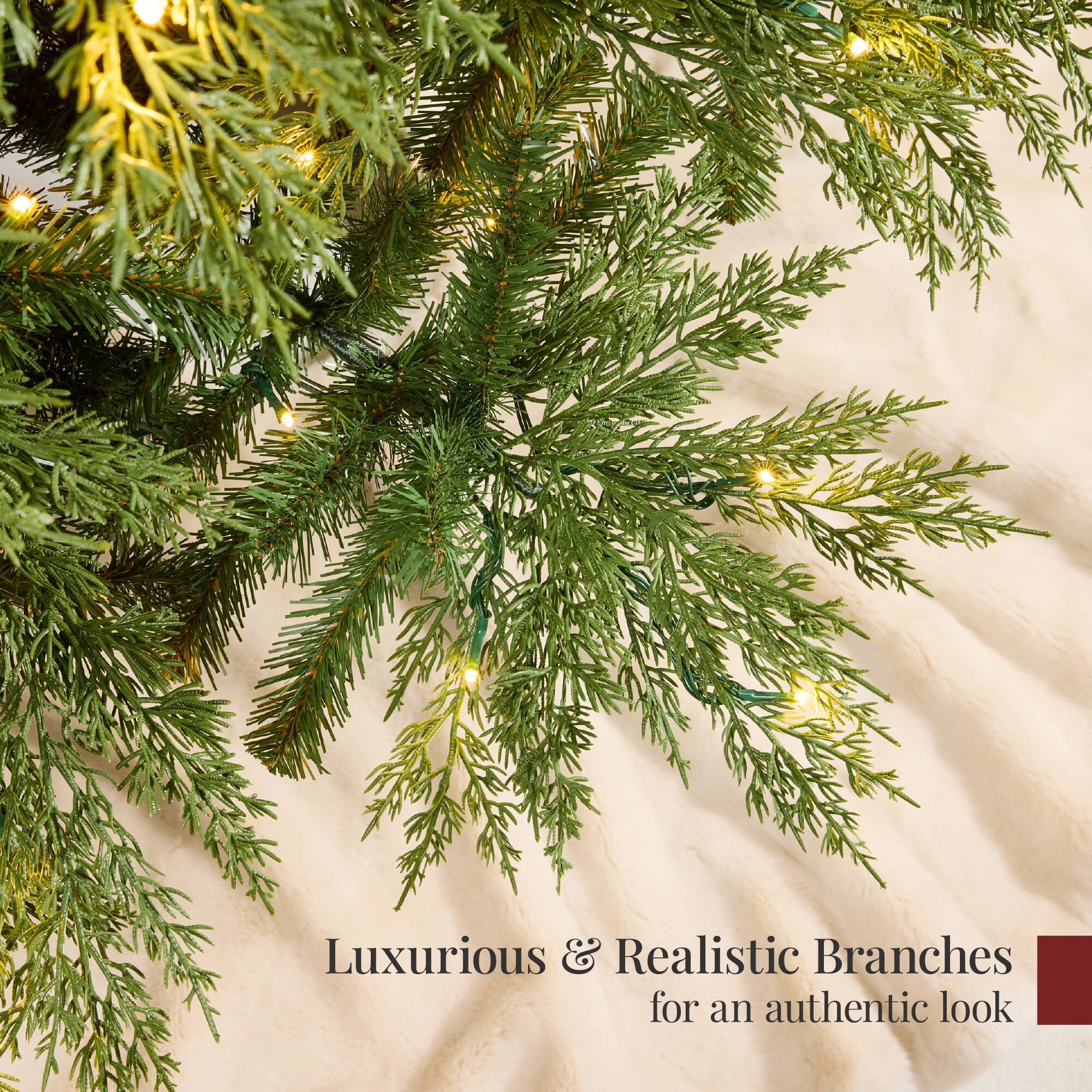 Luxurious & Realistic Branches for an authentic look