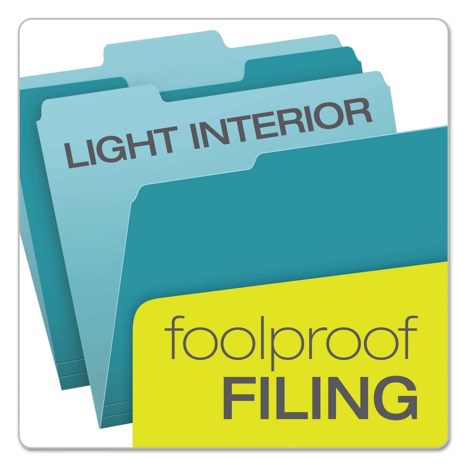 LIGHT INTERIOR  
foolproof FILING
