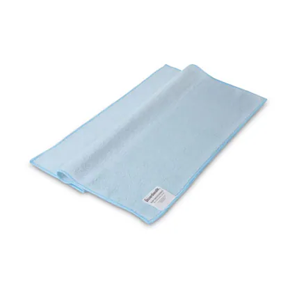 Front. Boardwalk - Boardwalk Microfiber Cleaning Cloths, 16 x 16, Blue, 24/Pack.