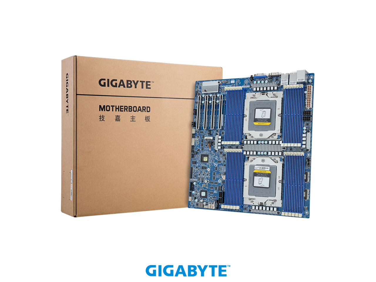 GIGABYTE MZ73 LM1 Motherboard AMD EPYC™ 9005/9004 E ATX DP PCIe