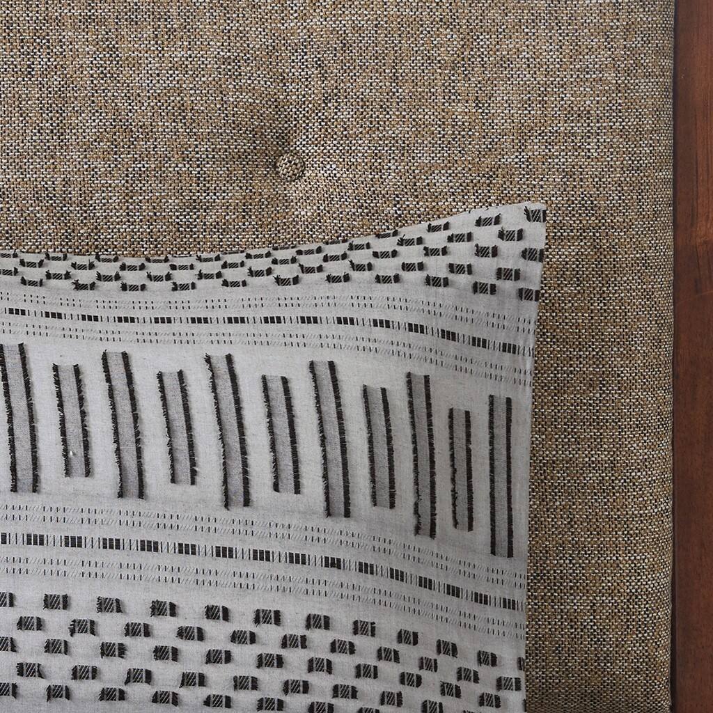 Alt View 2. Gracie Mills - Gracie Mills Donny Geometric Cotton Jacquard Comforter Mini Set - Grey/Black.