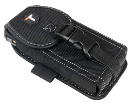 ToughTested - Rugged Universal Nylon Phone Case with Dual Belt Clip System - Black