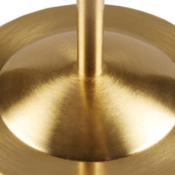 Alt View 4. Luckbyte - 17" Gold Mercury Glass Table Lamp.