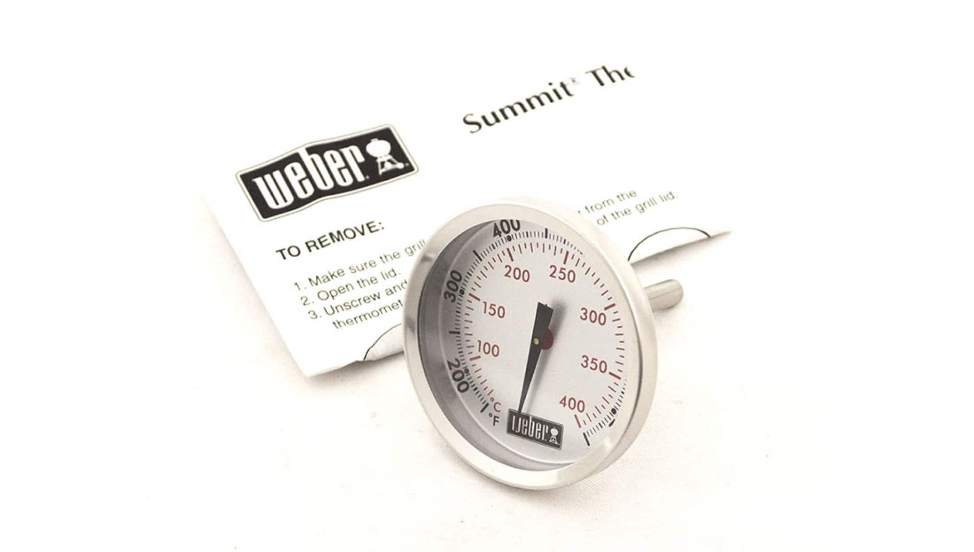 Weber - WEB60393 THERMOMETER WO/TAB W/WASHER SUMMIT BB