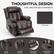 THOUGHTFUL DESIGN
Every step is for your convenience
LEATHER AIR
HOOK DESIGN
TWO SIDE POCKETS
ADJUSTABLE FOOTREST
OVERSTUFFED ARMREST