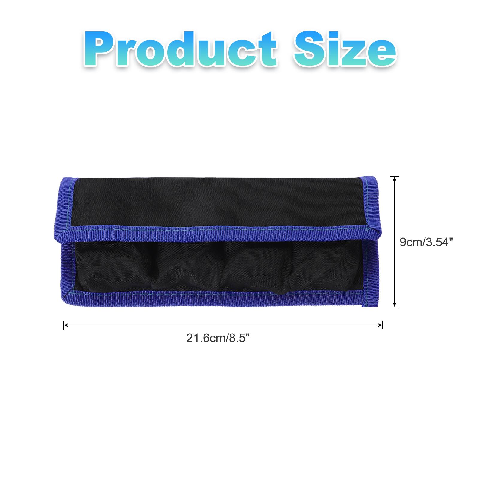 Product Size  
9cm/3.54"  
21.6cm/8.5"