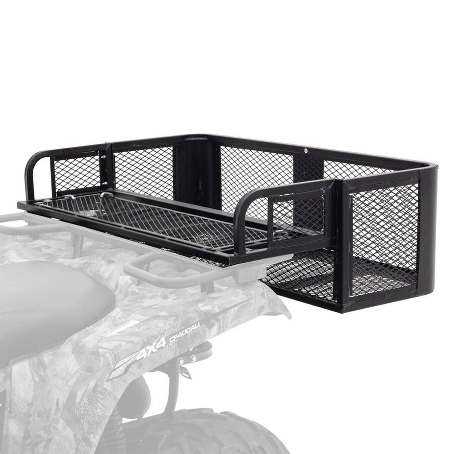 Lts Ramp Rack Titan Ramps Universal ATV/UTV Rear Drop Cargo Basket Rack with 150 lb ...