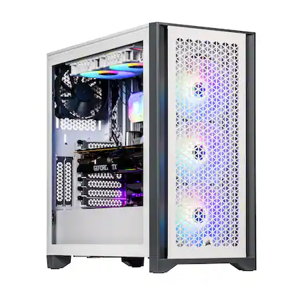 Velztorm - Armix Gaming Desktop (Ryzen 9 7900X, 32GB, 1TB SSD, RTX 5070 Ti, Win 11 Home ) - White