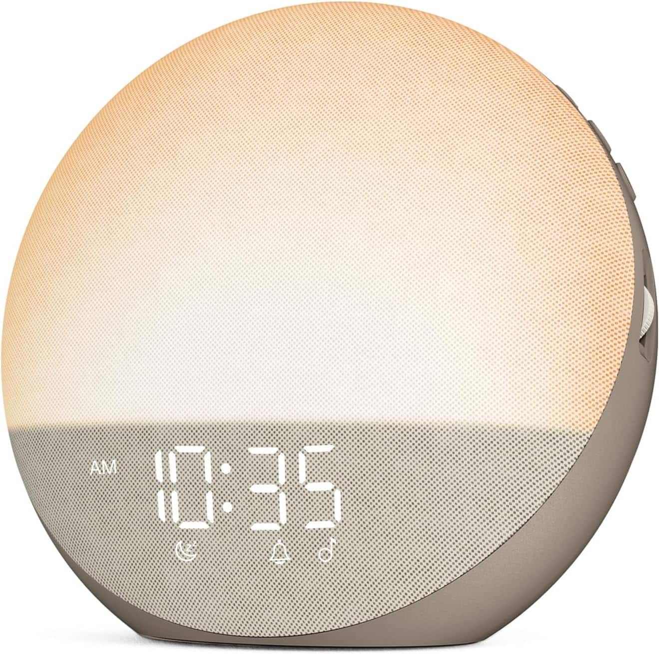 Dazzed Corner - Sunrise Alarm Clock White Machine - Cocoa