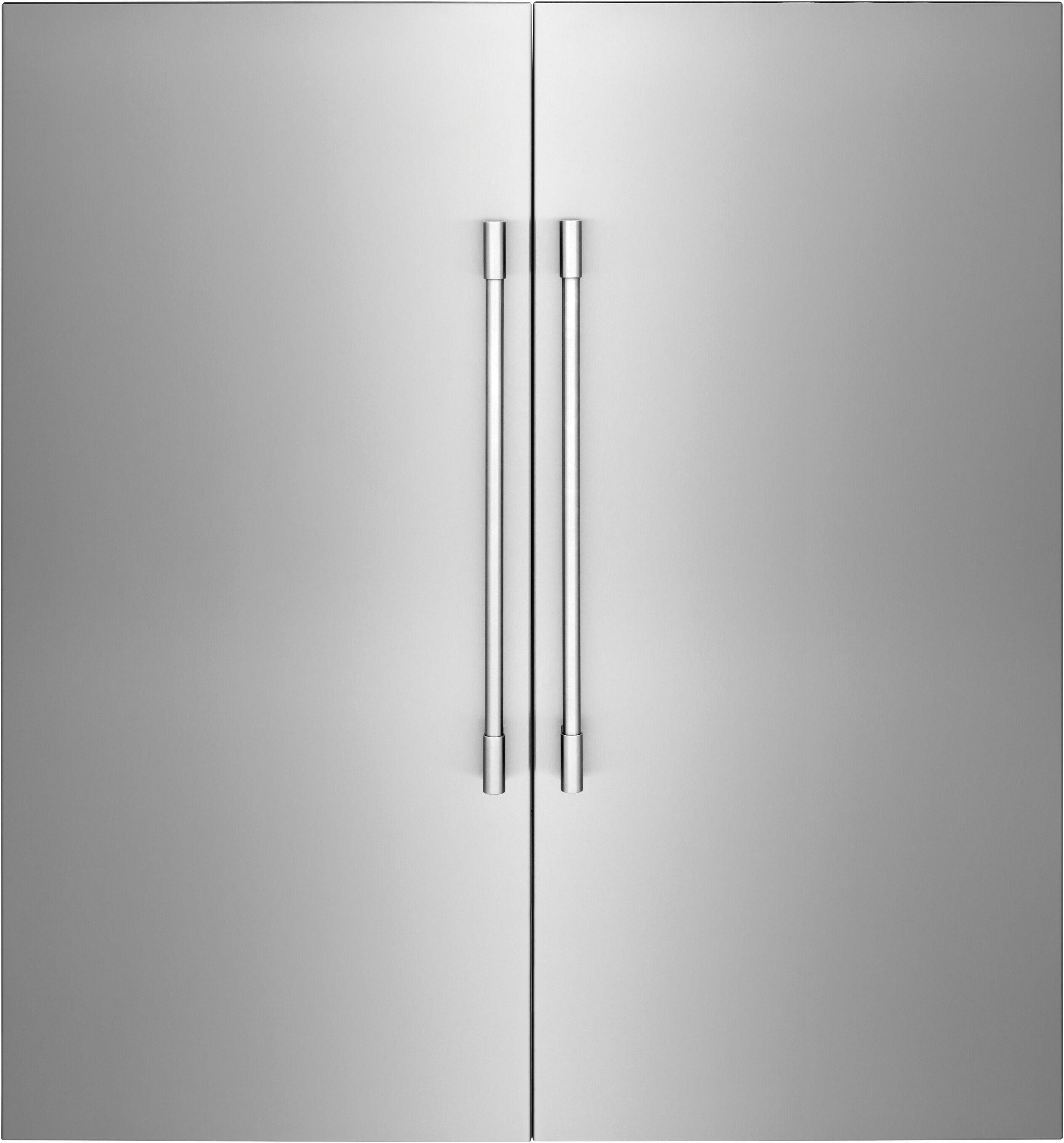 Angle. Frigidaire - 19 Cu. Ft. Single-Door Freezer - Stainless Steel.