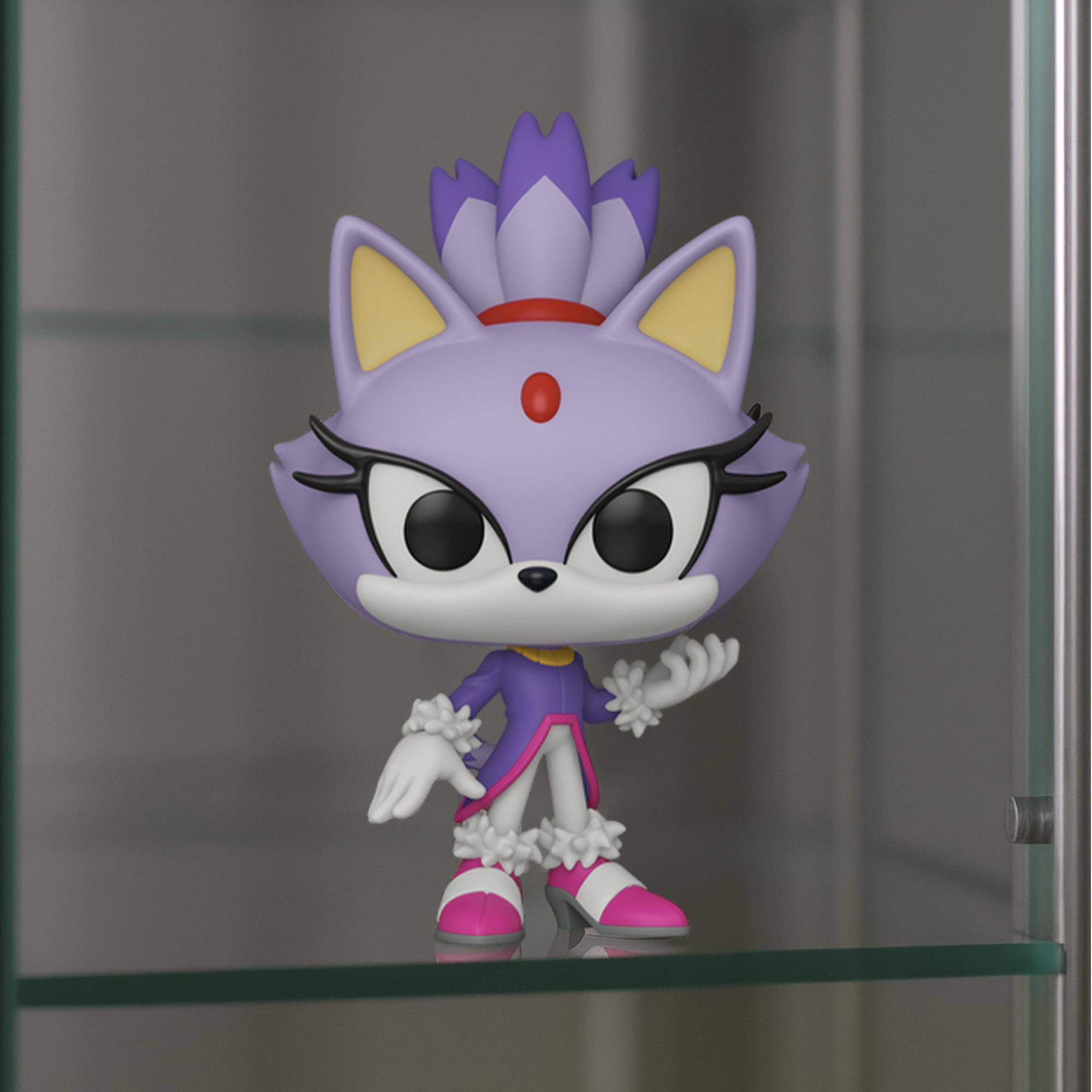 Alt View 2. Funko - Funko POP! Games: Sonic the Hedgehog - Blaze   - Collectibles - Multicolor.