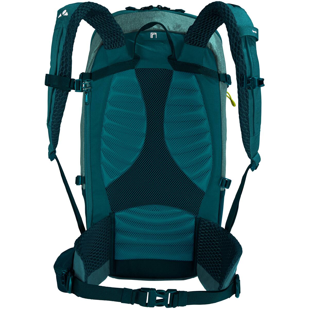 Alt View 1. VAUDE - Vaude Prokyon Zip 28 L Hiking Backpack - Nickel Green - Green.