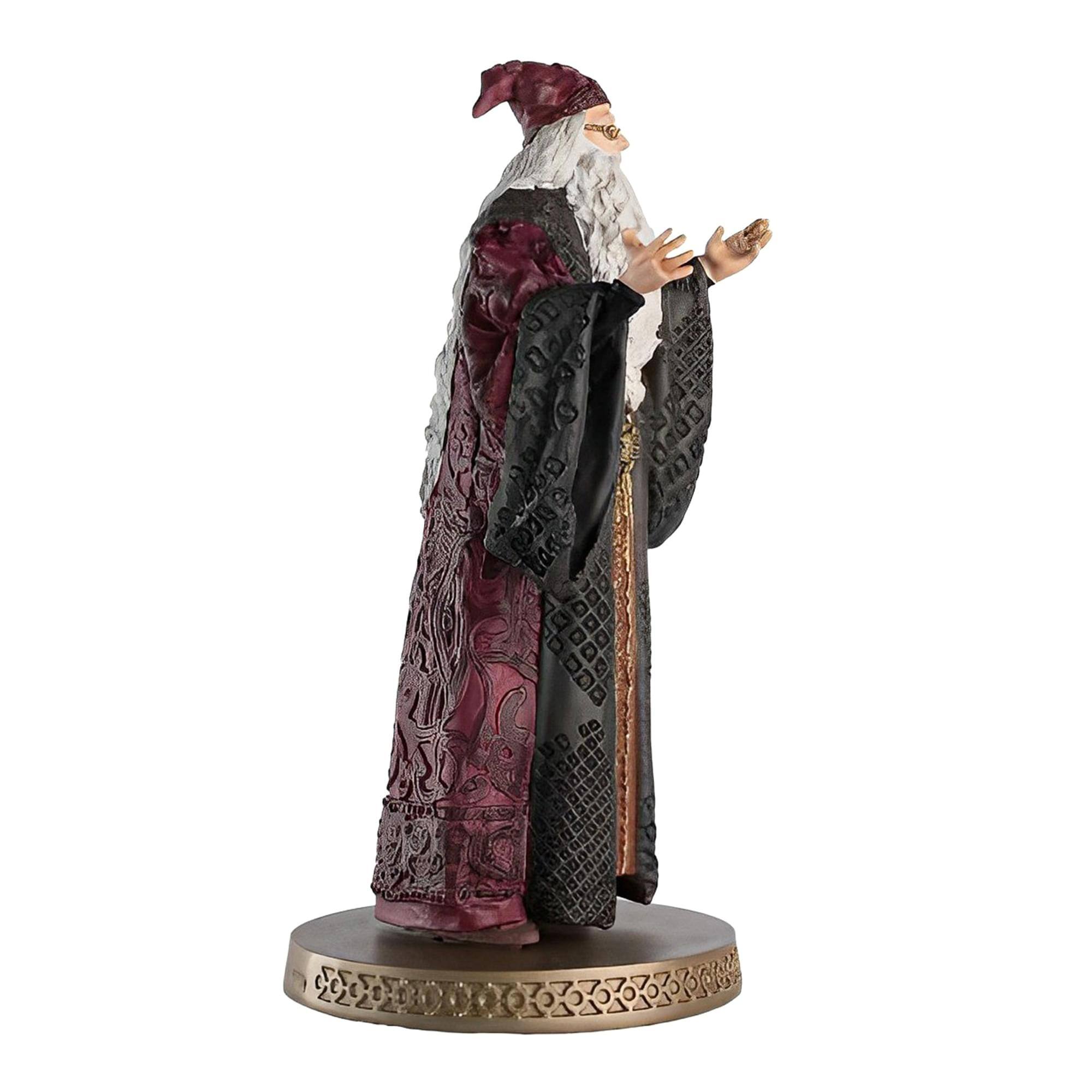 Alt View 3. Harry Potter - Eaglemoss Harry Potter Wizarding World 1:16 Figure | 041 Dumbledore (Year 1) - Red.