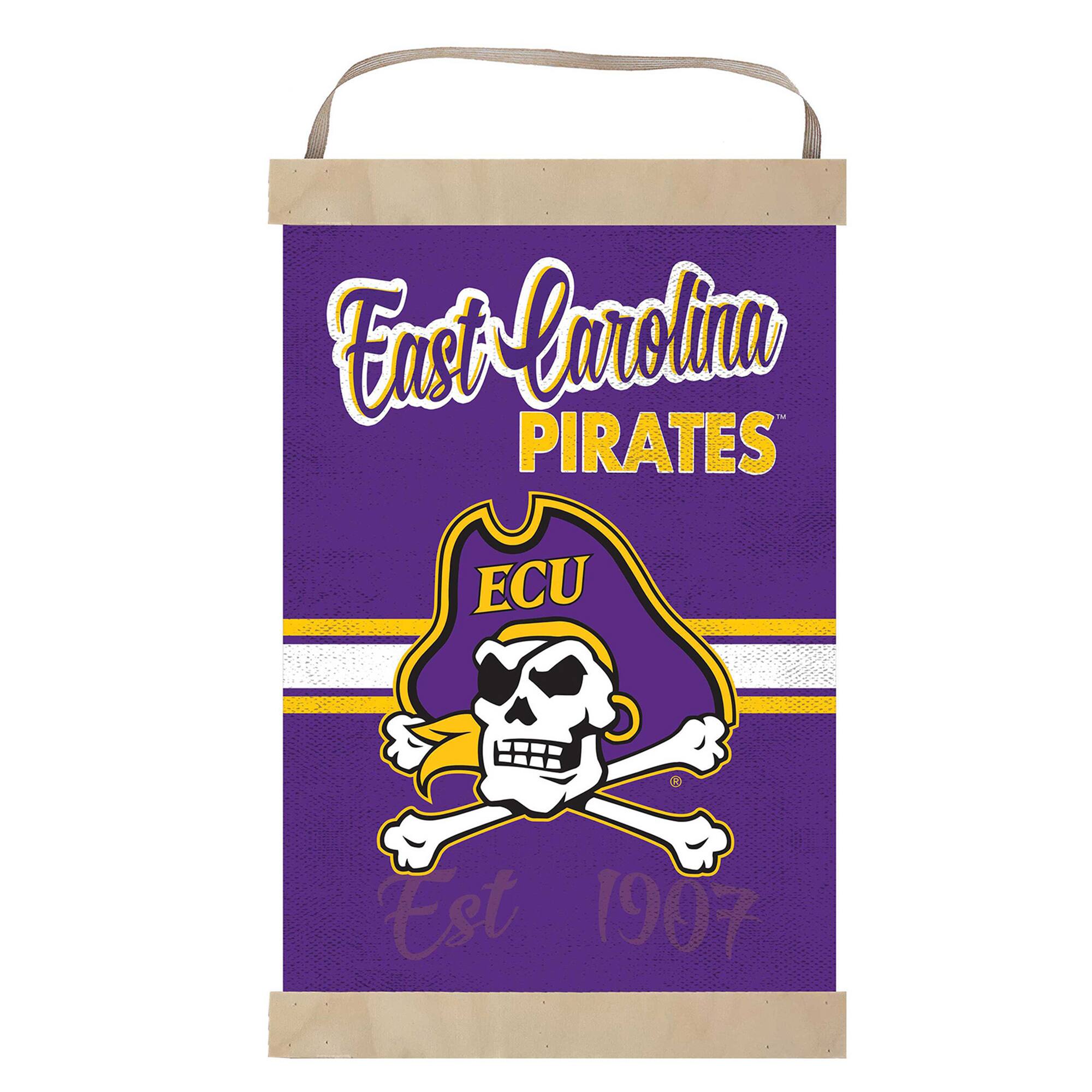 East Carolina  
PIRATES  
ECU  
Est 1907