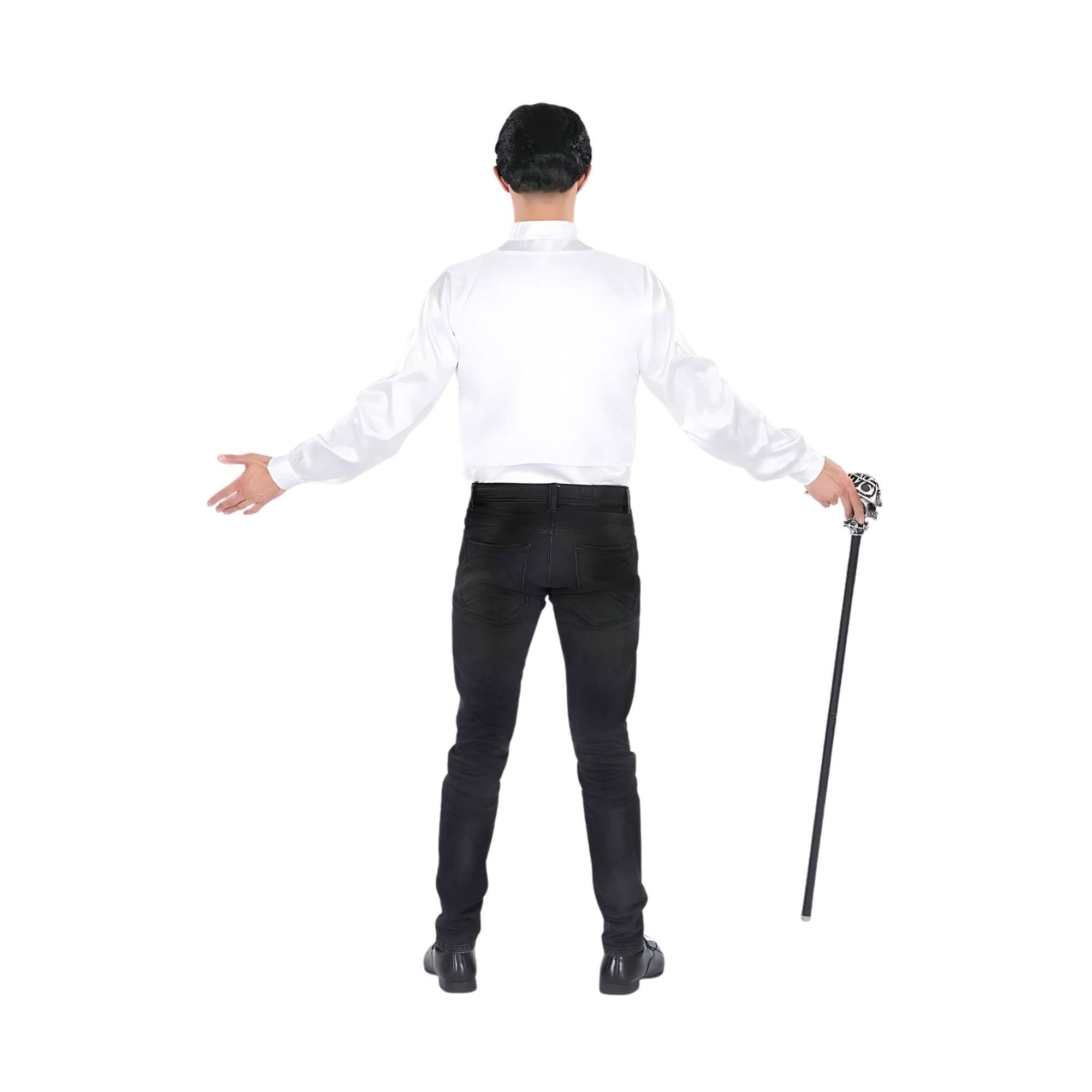 Alt View 10. Orion Costumes - Vampire with Wig Standard Costume Accessory - Black.