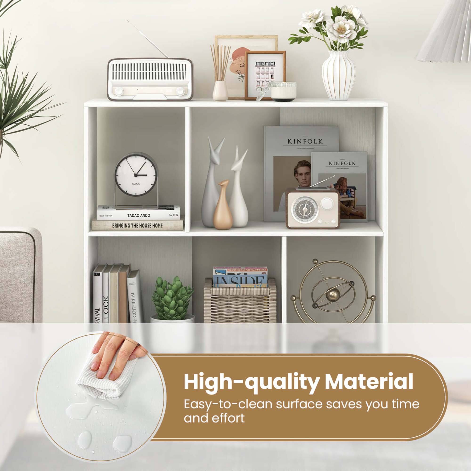 The text on the image reads: "Kinfolk - Bringing the house home. High-quality material. Easy-to-clean surface saves you time and effort."