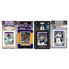 C&I Collectibles - Minnesota Vikings Multi-Year Trading Cards Sets - Multicolor