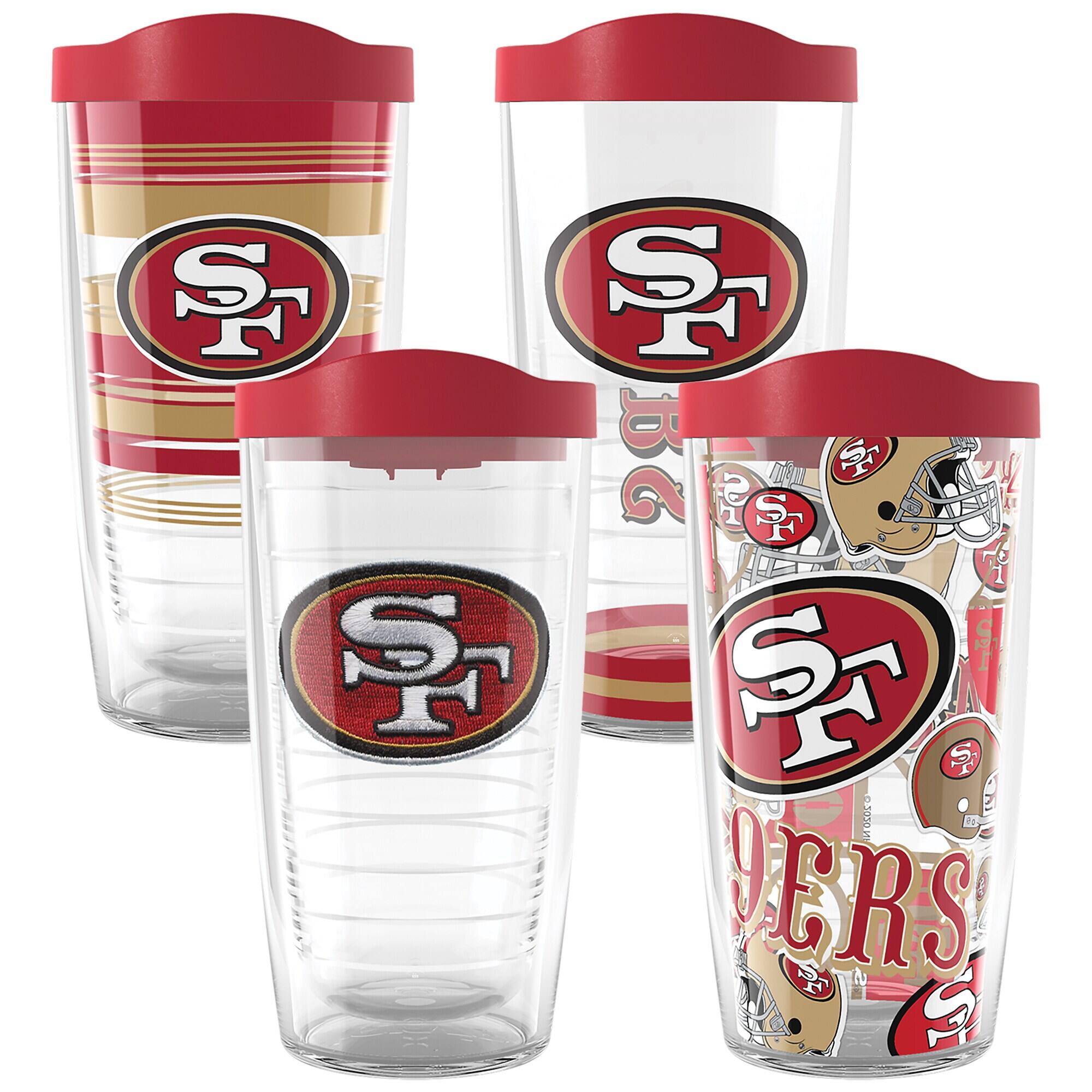 Tervis - San Francisco 49ers Four-Pack 16oz. Classic Tumbler Set - Multicolor