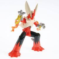 Angle. Pokémon - Bandai Pokemon Select Series 37 Mega Blaziken Model Kit.