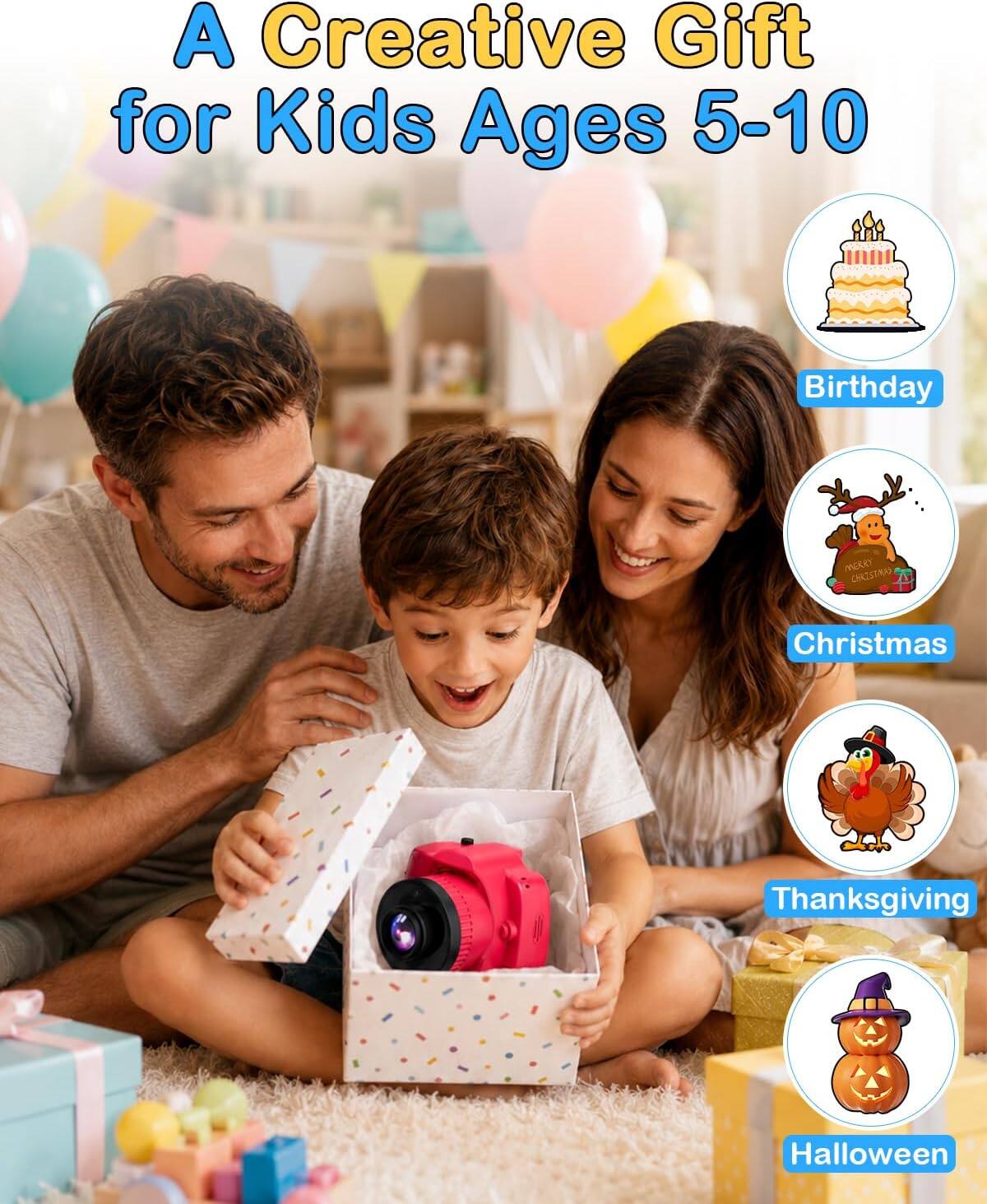 A Creative Gift for Kids Ages 5-10

Birthday
Christmas
Thanksgiving
Halloween