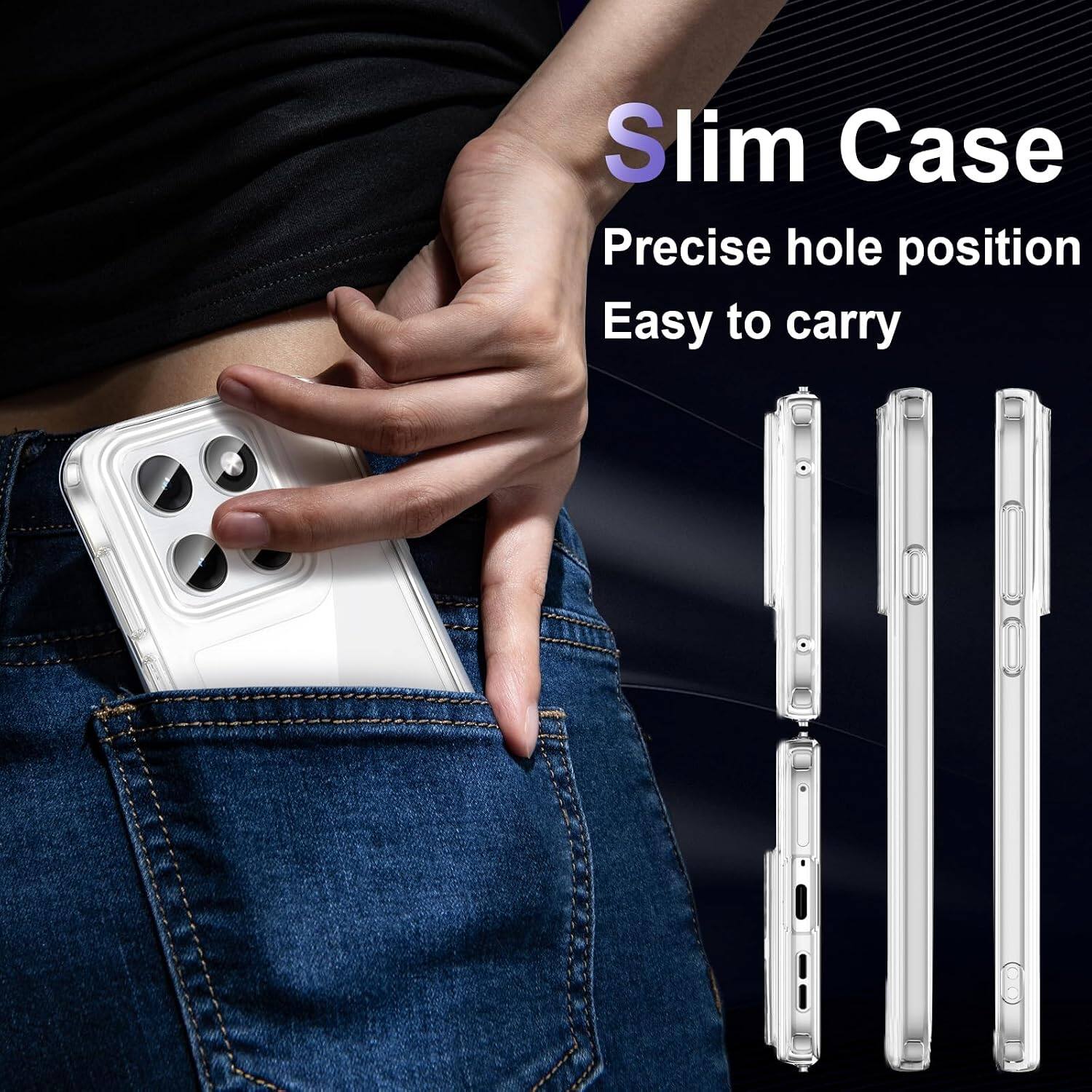 Slim Case  
Precise hole position  
Easy to carry