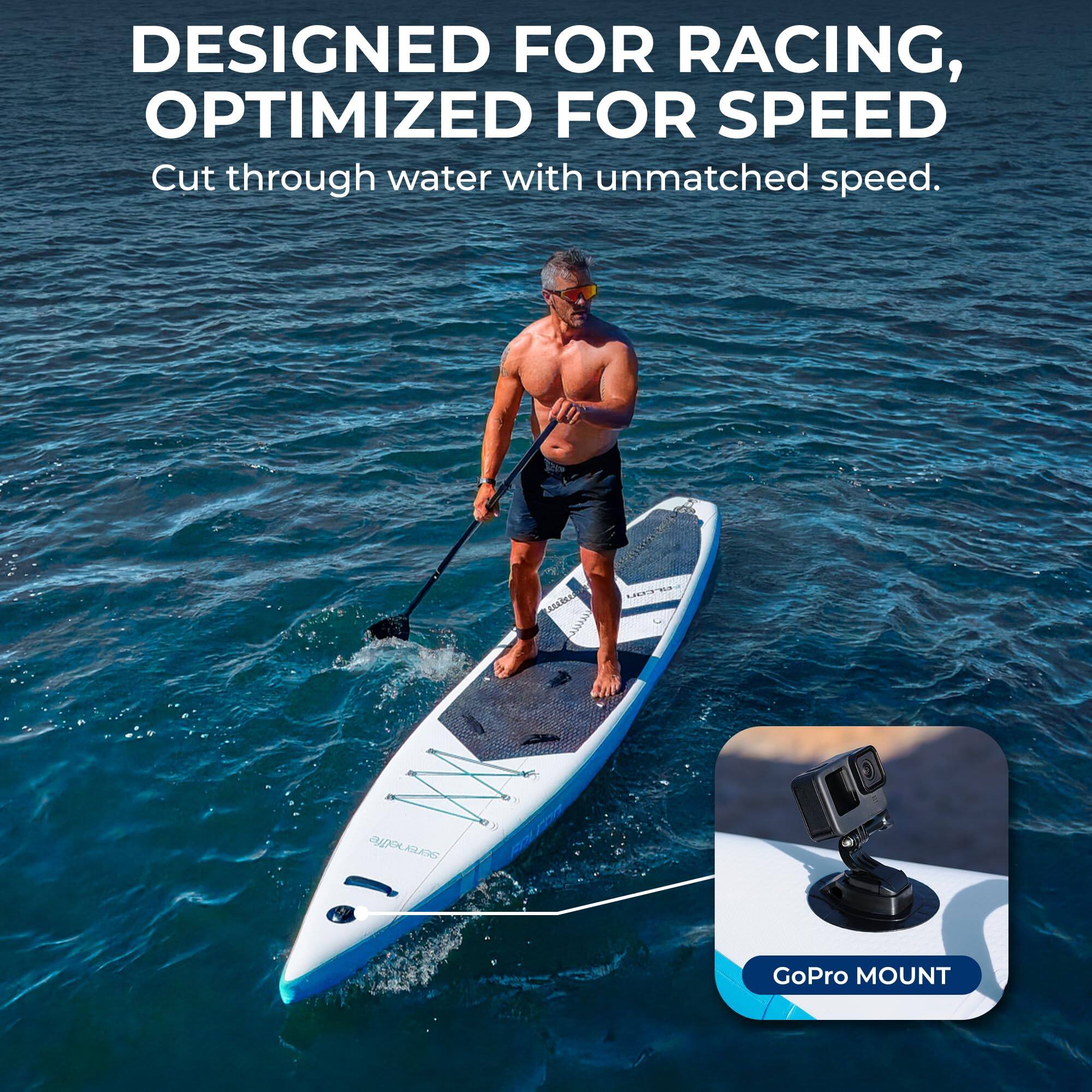 DESIGNED FOR RACING,  
OPTIMIZED FOR SPEED  
Cut through water with unmatched speed.  

GoPro MOUNT
