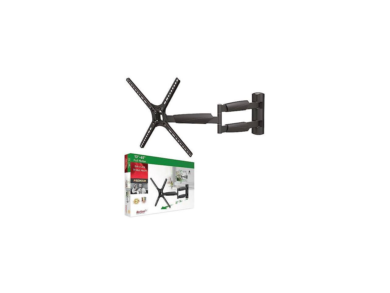 13"-65" Full Motion Extra Long TV Wall Mount  
PREMIUM  
ALUMINUM  
Barken