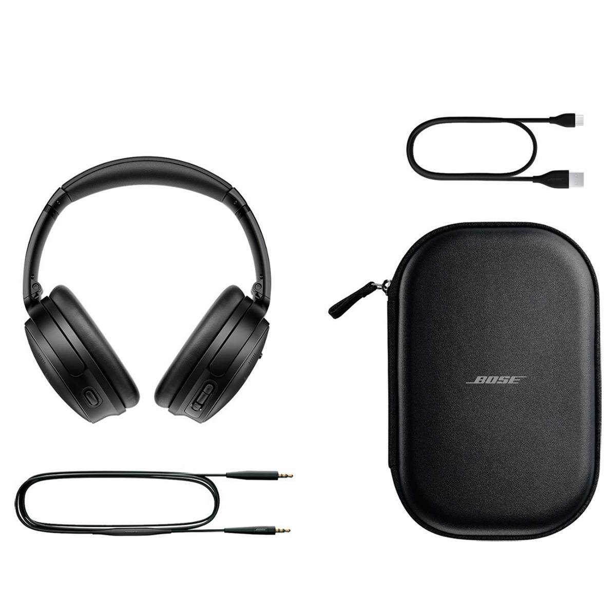 Alt View 6. Bose - Bose QuietComfort Wireless Noise Cancelling Headphones, Bluetooth Over Ear Headphones with Up To 24 Hours of Battery.