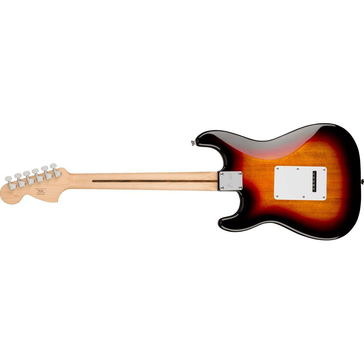 Alt View 1. Squier - Squier Affinity Series Stratocaster Electric Guitar, Laurel Fingerboard, 3-Color Sunburst.