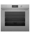 Fisher & Paykel - 30" 4.9 Cu. Ft. Single Oven w/Steam Assist, 6.8" Touchscreen w/Dial Self-Cleaning - Contemporary - Brushed silver