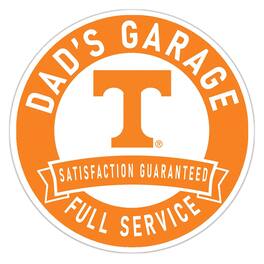 Fan Creations - Tennessee Volunteers 16" Dad's Garage Wood Sign - Multicolor