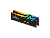 Kingston - FURY Beast 64GB DDR5 6400MHz RAM (2x32GB) KF564C32BBEAK2-64 - Black