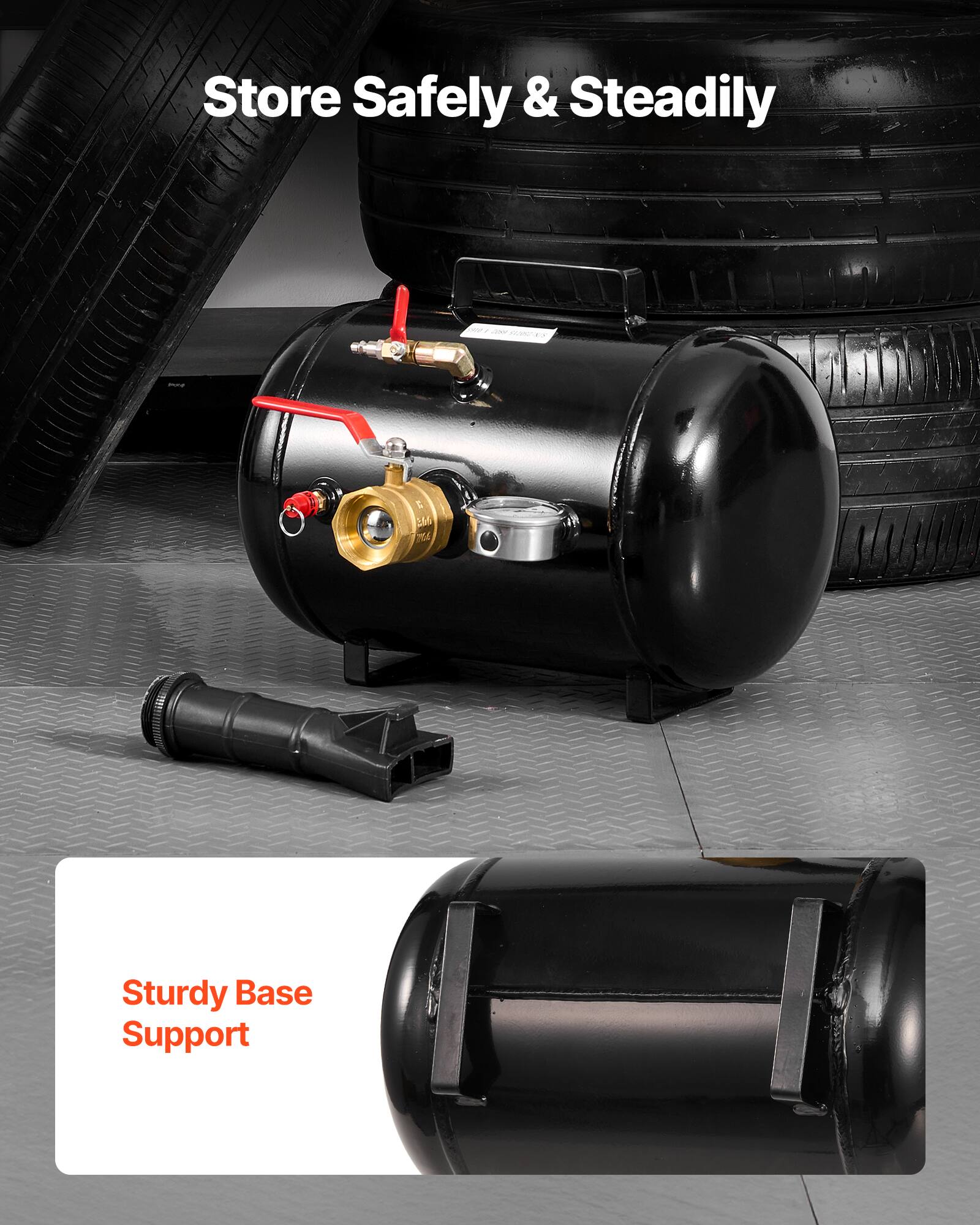 Store Safely & Steadily

Sturdy Base Support