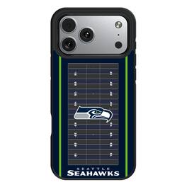 Keyscaper - NFL - Seattle Seahawks Bump Case with 8.2ft Drop Protection - 15 Pro Max - Multicolor