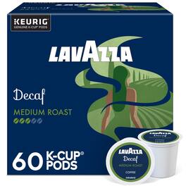 Lavazza - Decaffeinated Classico Single-Serve Coffee K-Cup® Pods for Keurig® Brewer, 60 Count