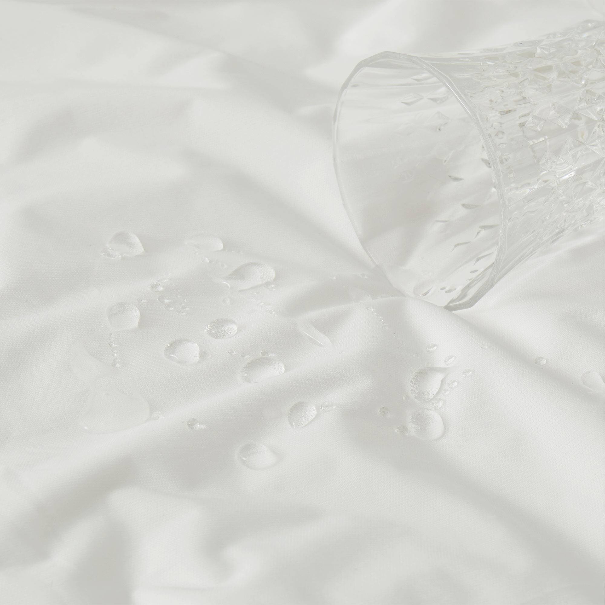 Back. Peace Nest - Peace Nest Soft Cooling Waterproof Quilted Mattress Pad with Elastic Deep Pocket, Zigzag, Queen - Zigzag.