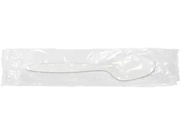 Berkley Square - Individually Wrapped Teaspoon, Medium-Weight, 1,000/Pack - White