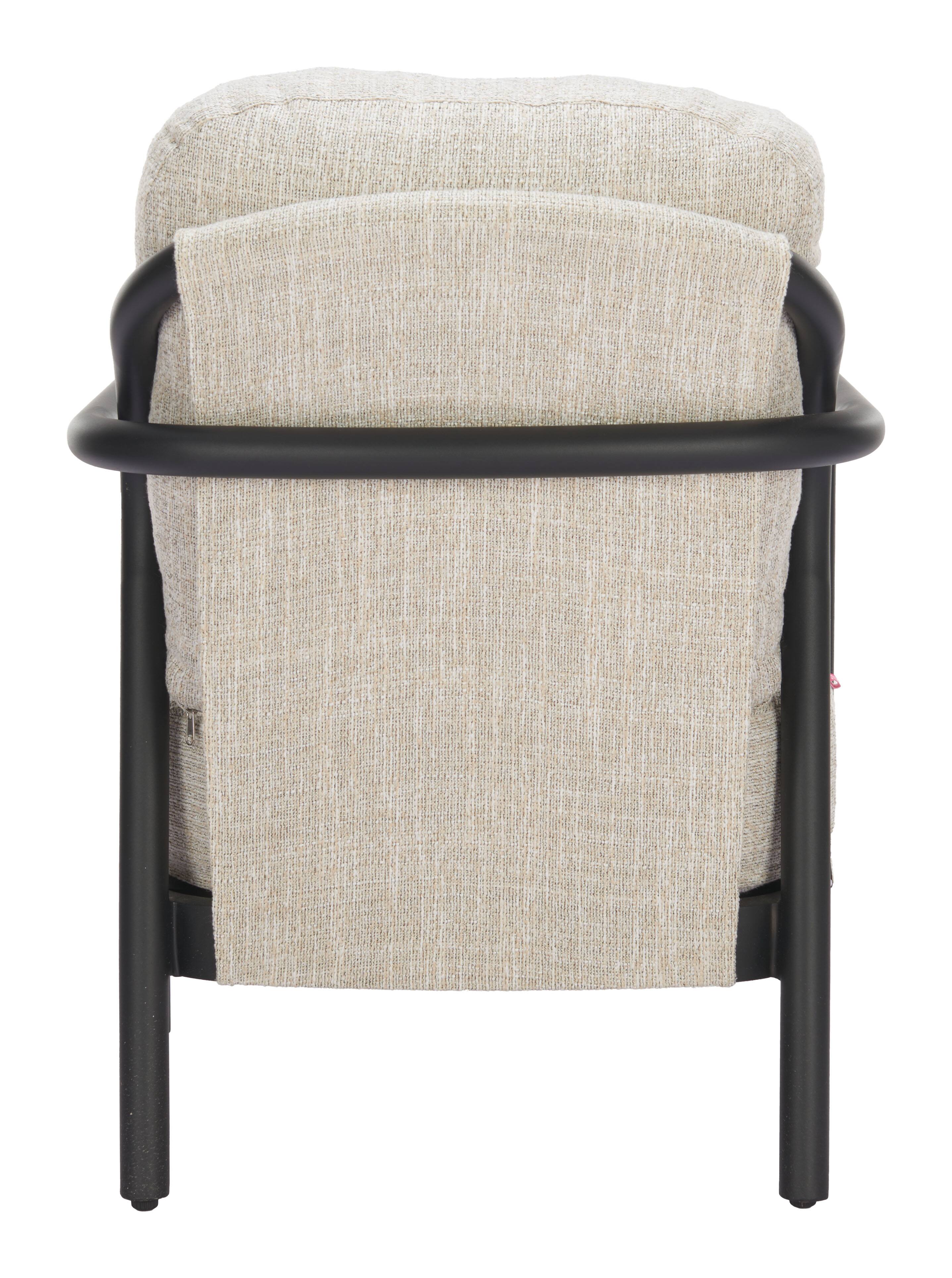 Alt View 2. Hivvago - Rein Accent Chair Beige - Beige.