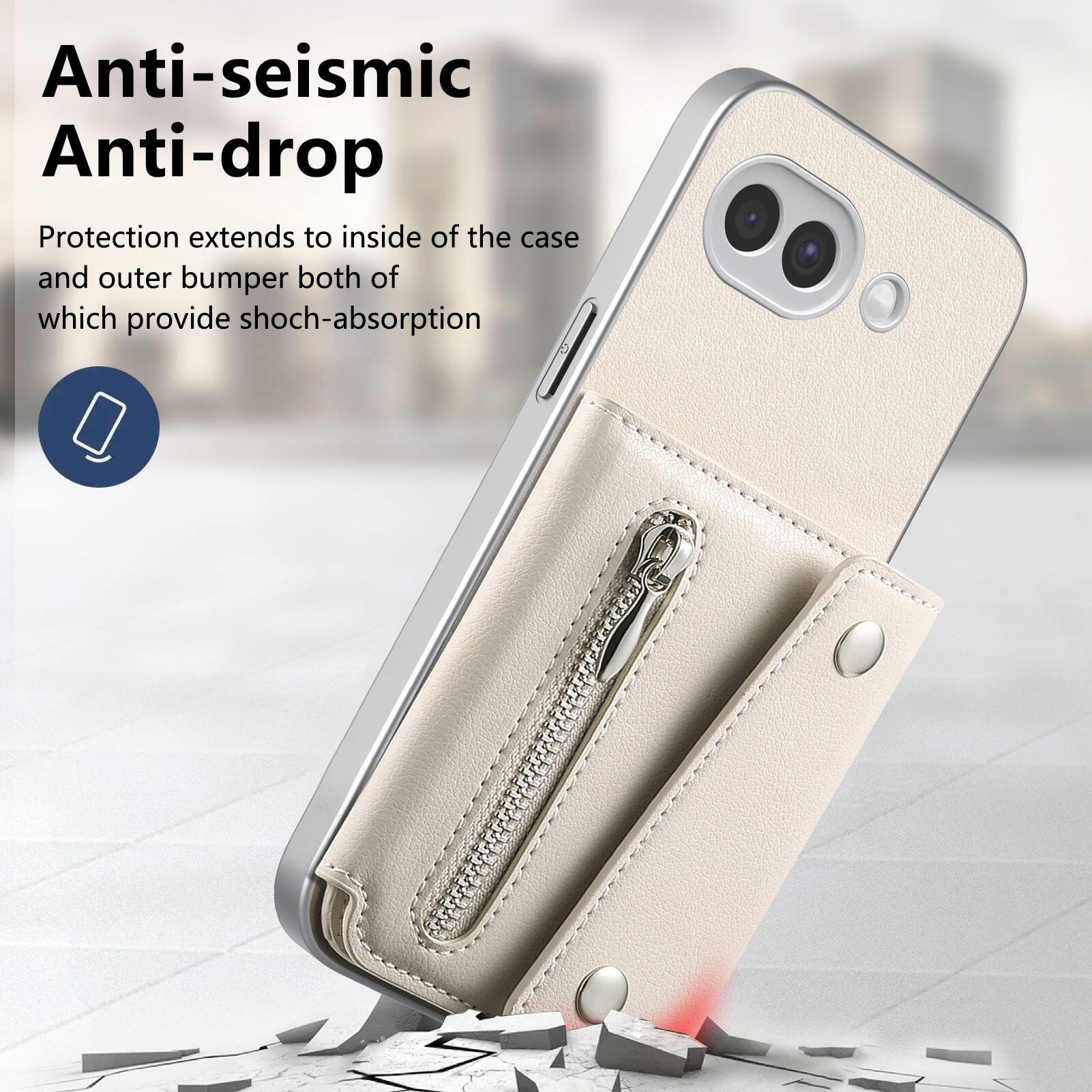Anti-seismic Anti-drop Protection extends to inside of the case and outer bumper both of which provide shock-absorption