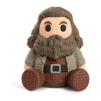 Front. Harry Potter - Harry Potter Handmade by Robots Vinyl Figure | Rubeus Hagrid - Brown.