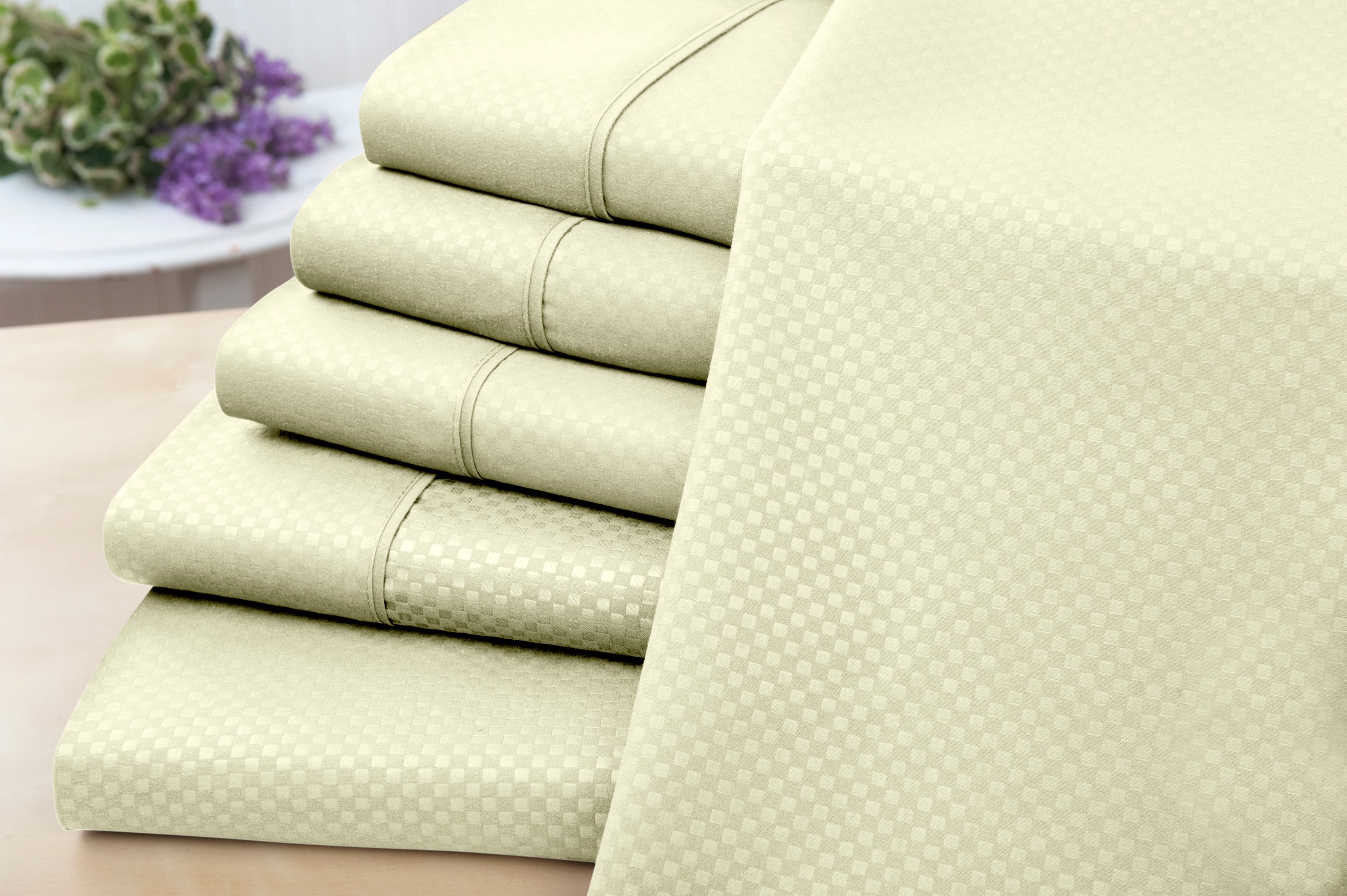 US Army - 6 Piece Embossed Check Sheet Set - Ivory price history on PriceWatchPro